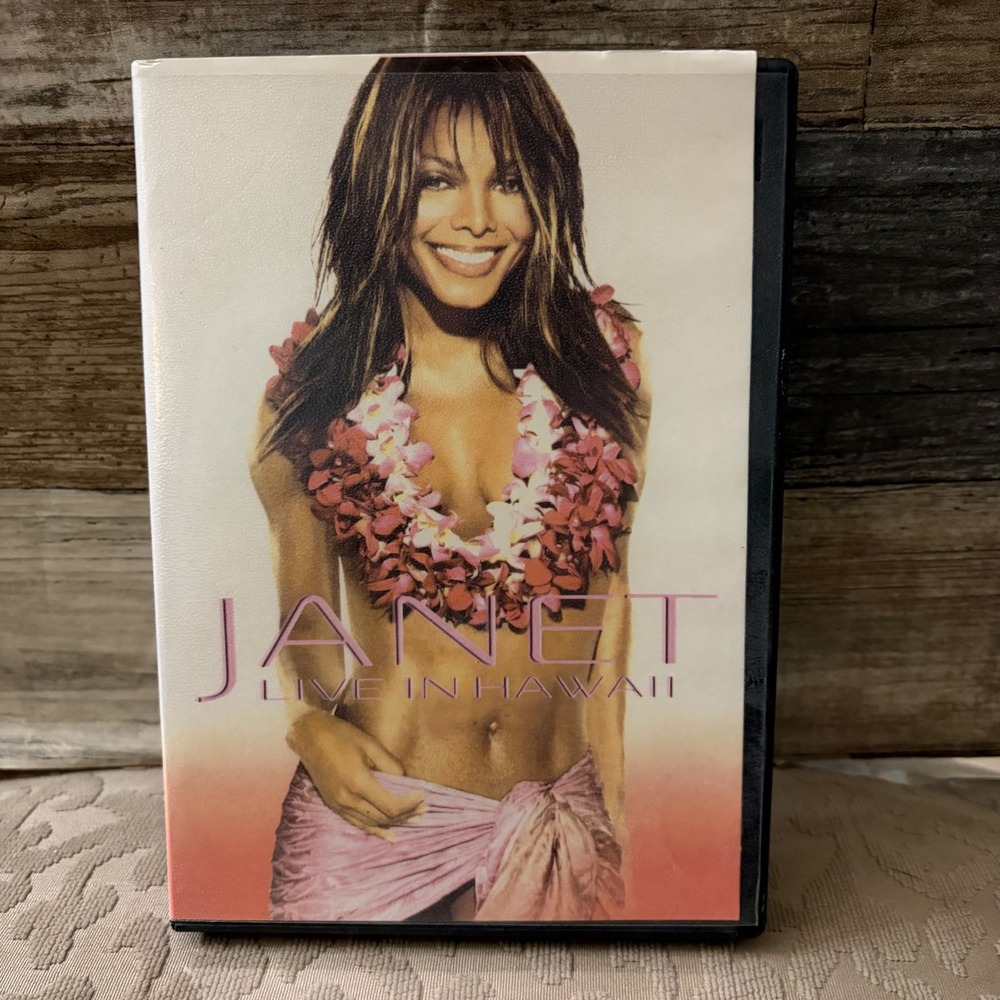 Janet Jackson Live in Hawaii DVD All For You Tour Concert Eagle Vision 2002